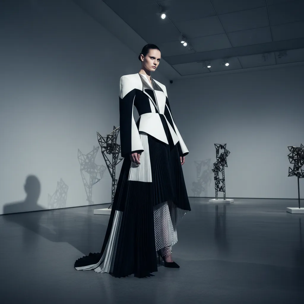 Architectural design from a top New Zealand fashion brand