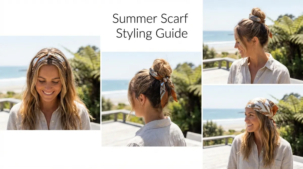 Warm weather styling tips with accessories for summer in New Zealand