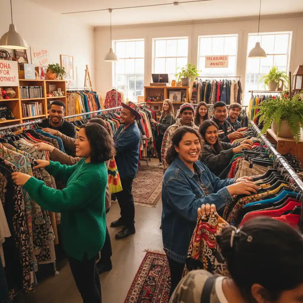 Second-hand & Vintage Style