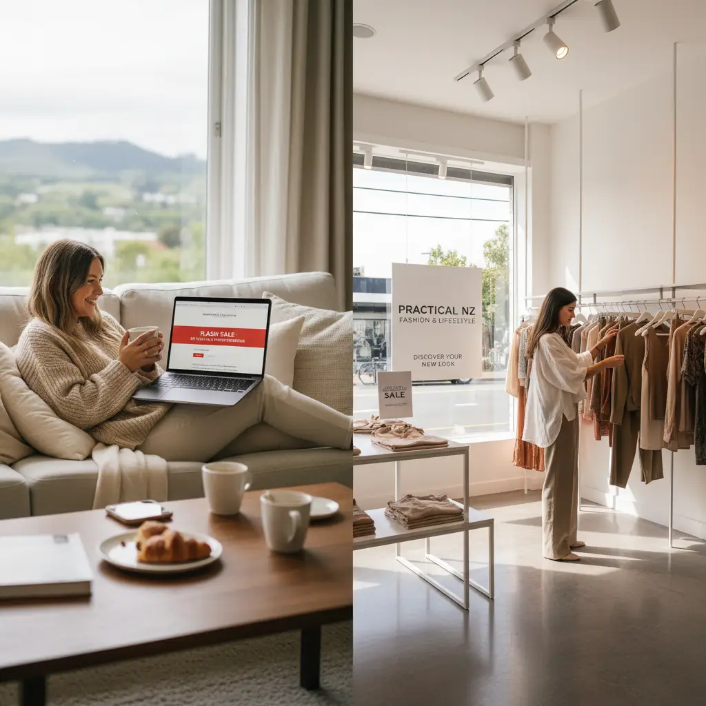 Online vs In-Store Shopping NZ Fashion Sales