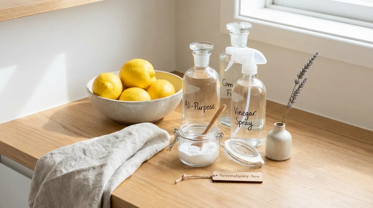 DIY natural cleaning supplies for an eco friendly home NZ