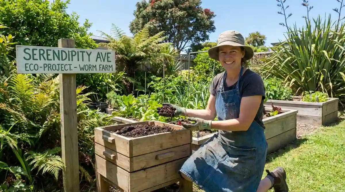 DIY worm farm project for an eco friendly home NZ