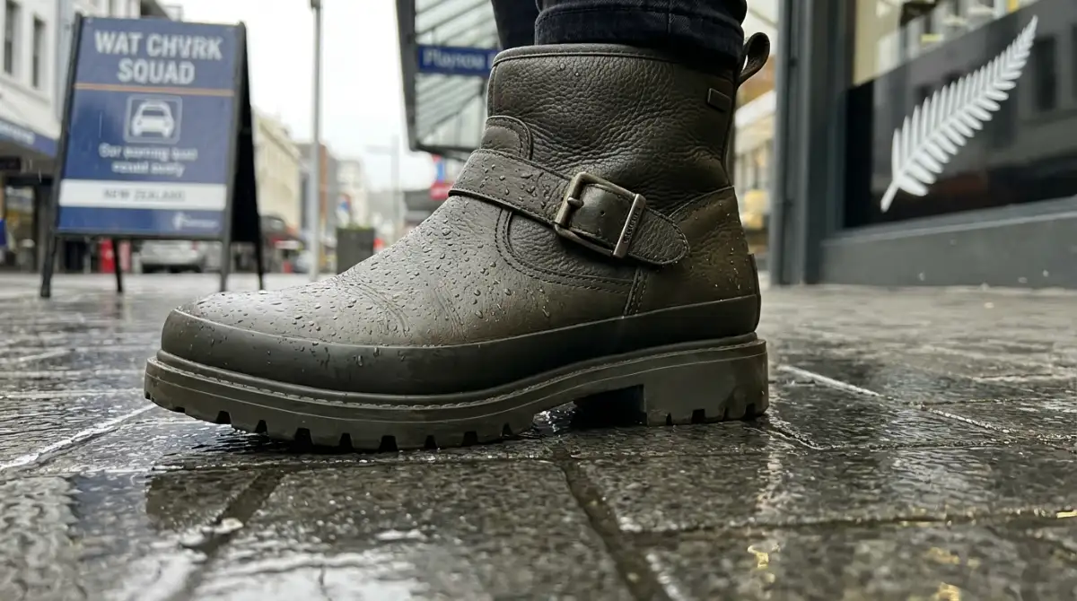 Waterproof boots essential for NZ weather