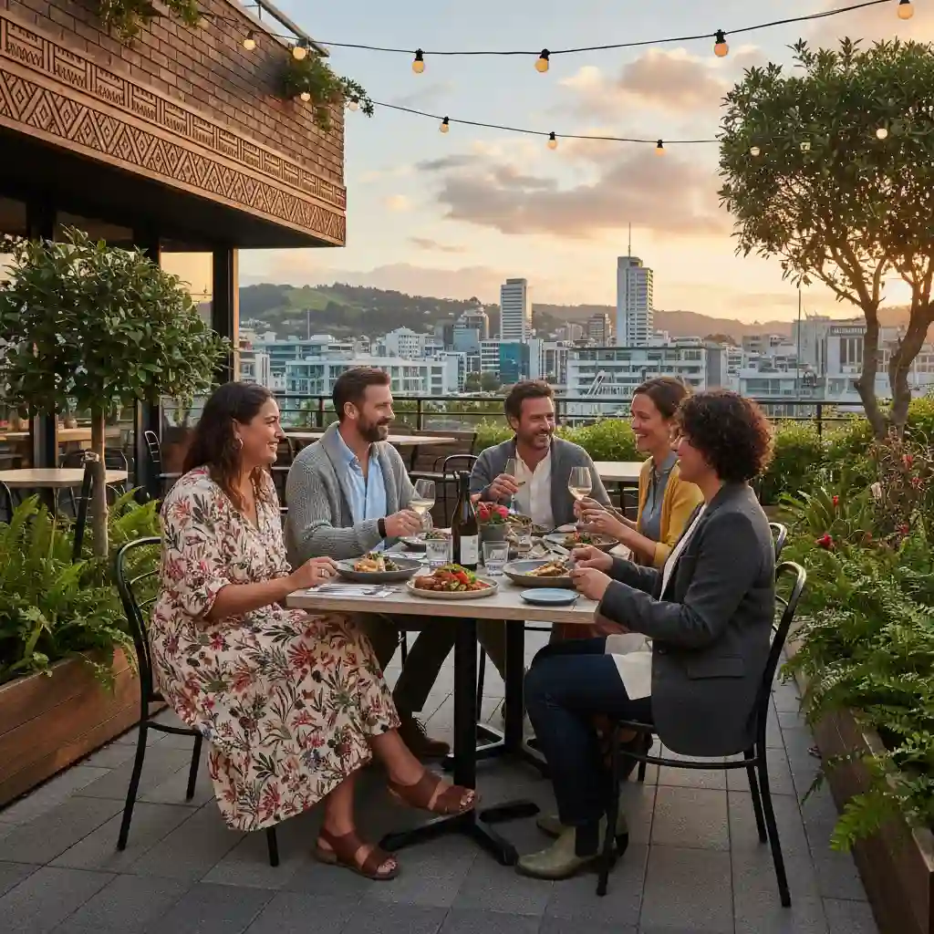 Smart casual fashion for a New Zealand evening out