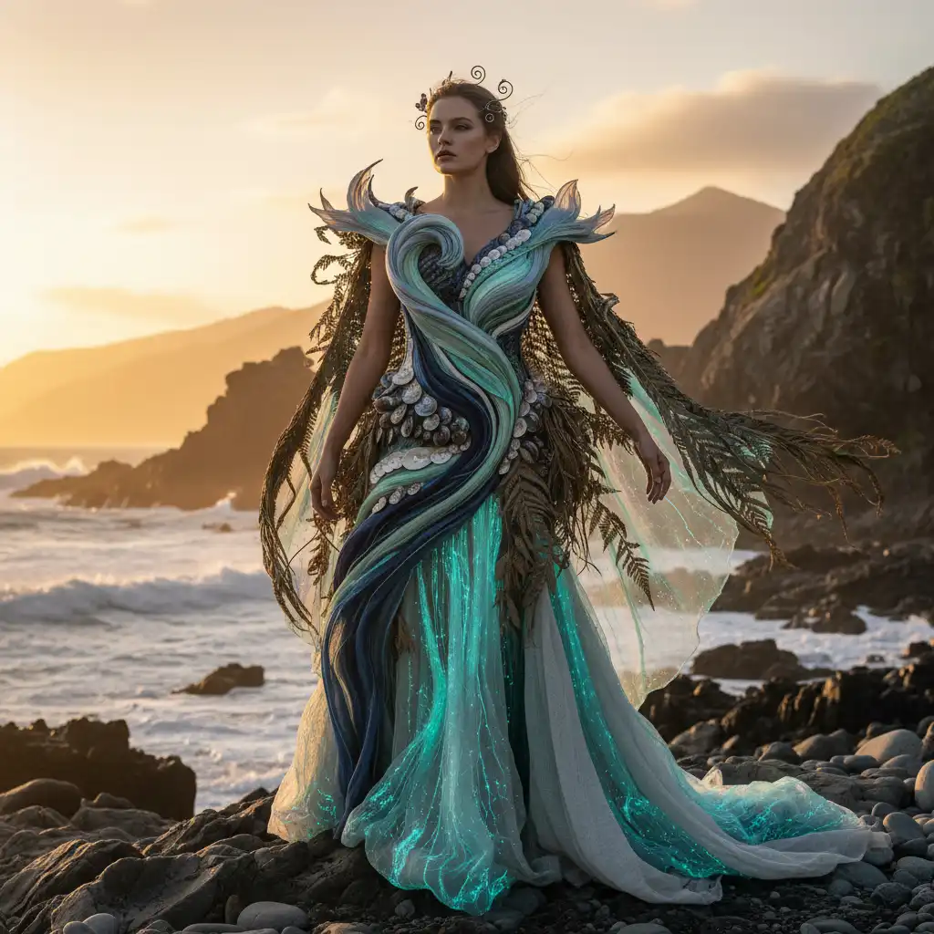 Avant-garde fashion by emerging NZ designer