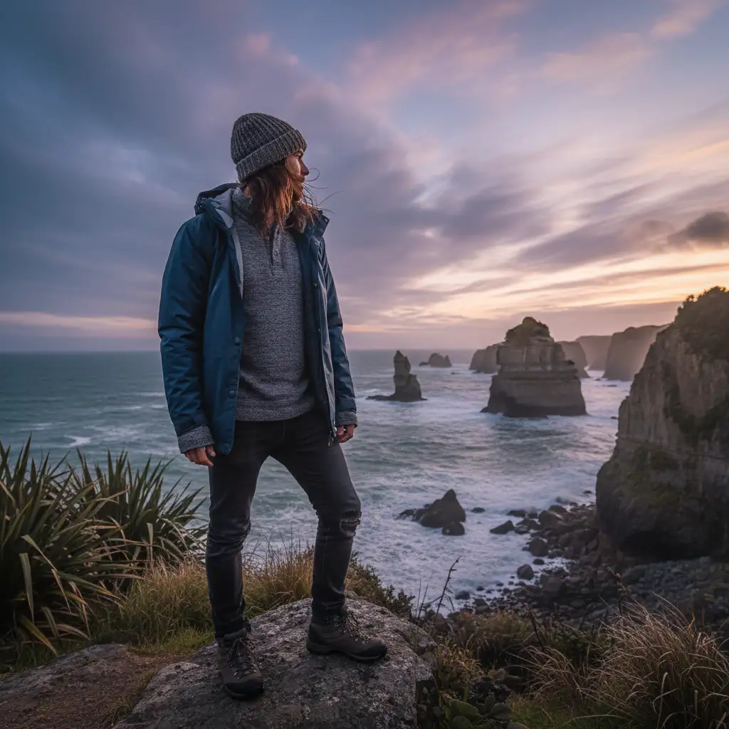 Everyday Kiwi style inspired by New Zealand's natural landscapes and rugged coastlines