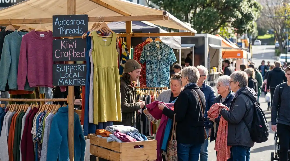 New Zealand fashion market with emerging brands