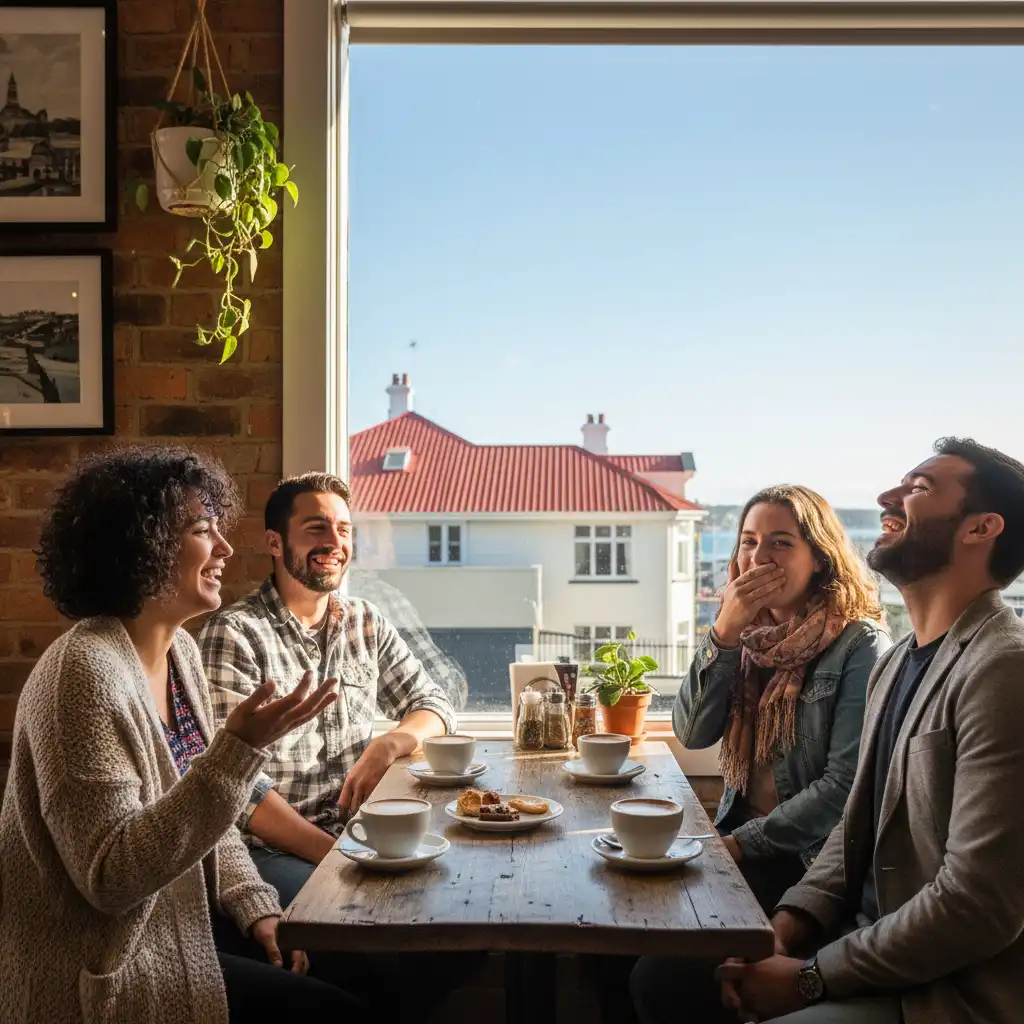Diverse people exuding confidence and comfort, key to Everyday Kiwi Style