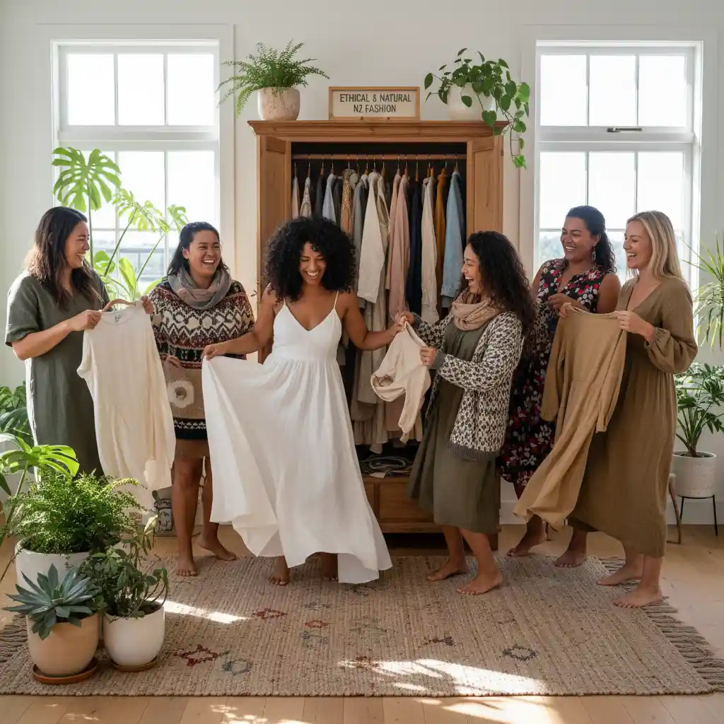 New Zealand women building a sustainable wardrobe