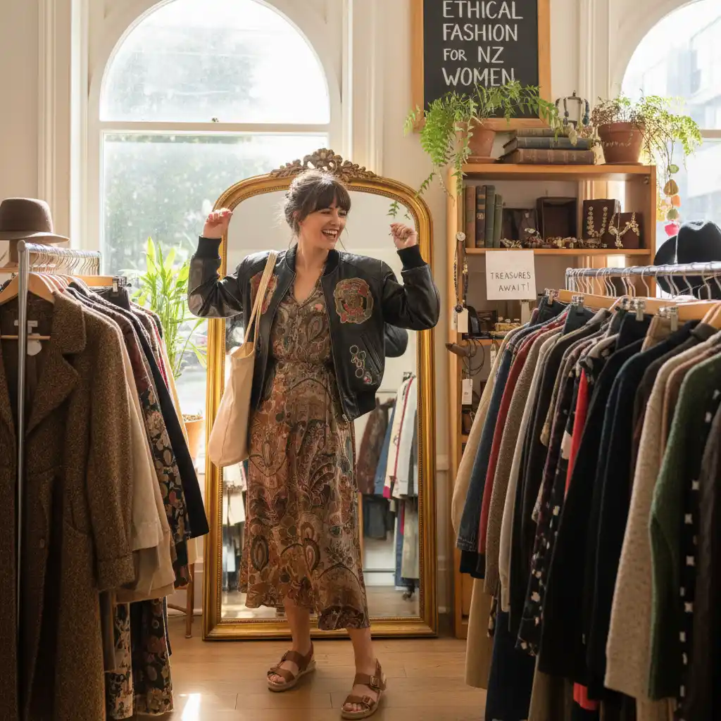 Finding vintage fashion for a sustainable wardrobe in New Zealand