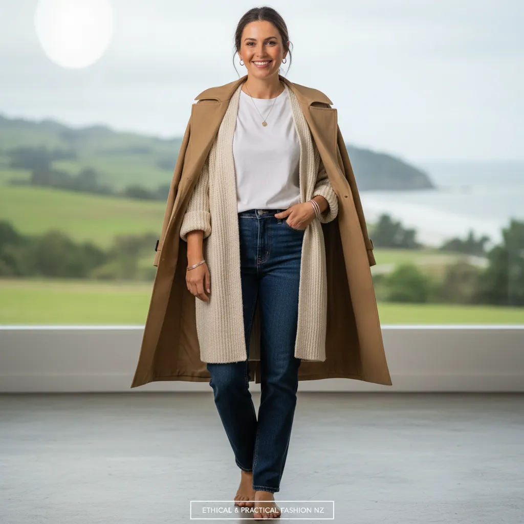 Mix and match capsule wardrobe layers