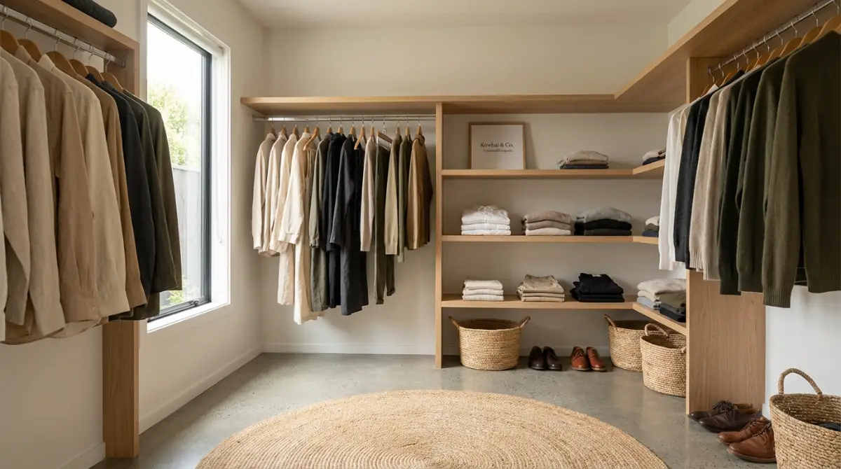 Sustainable capsule wardrobe in New Zealand style