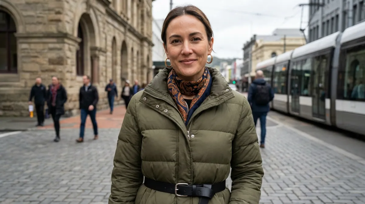 Accessories for styling a puffer jacket in New Zealand