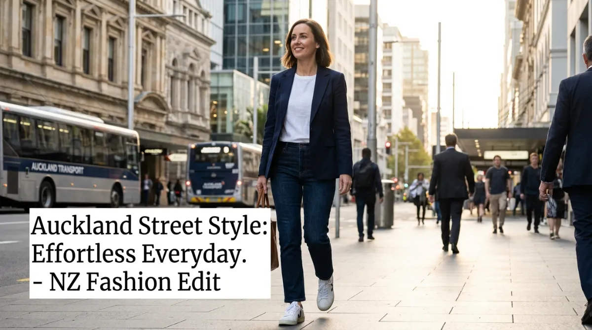 Auckland fashion tips NZ woman confidently showcasing personal style