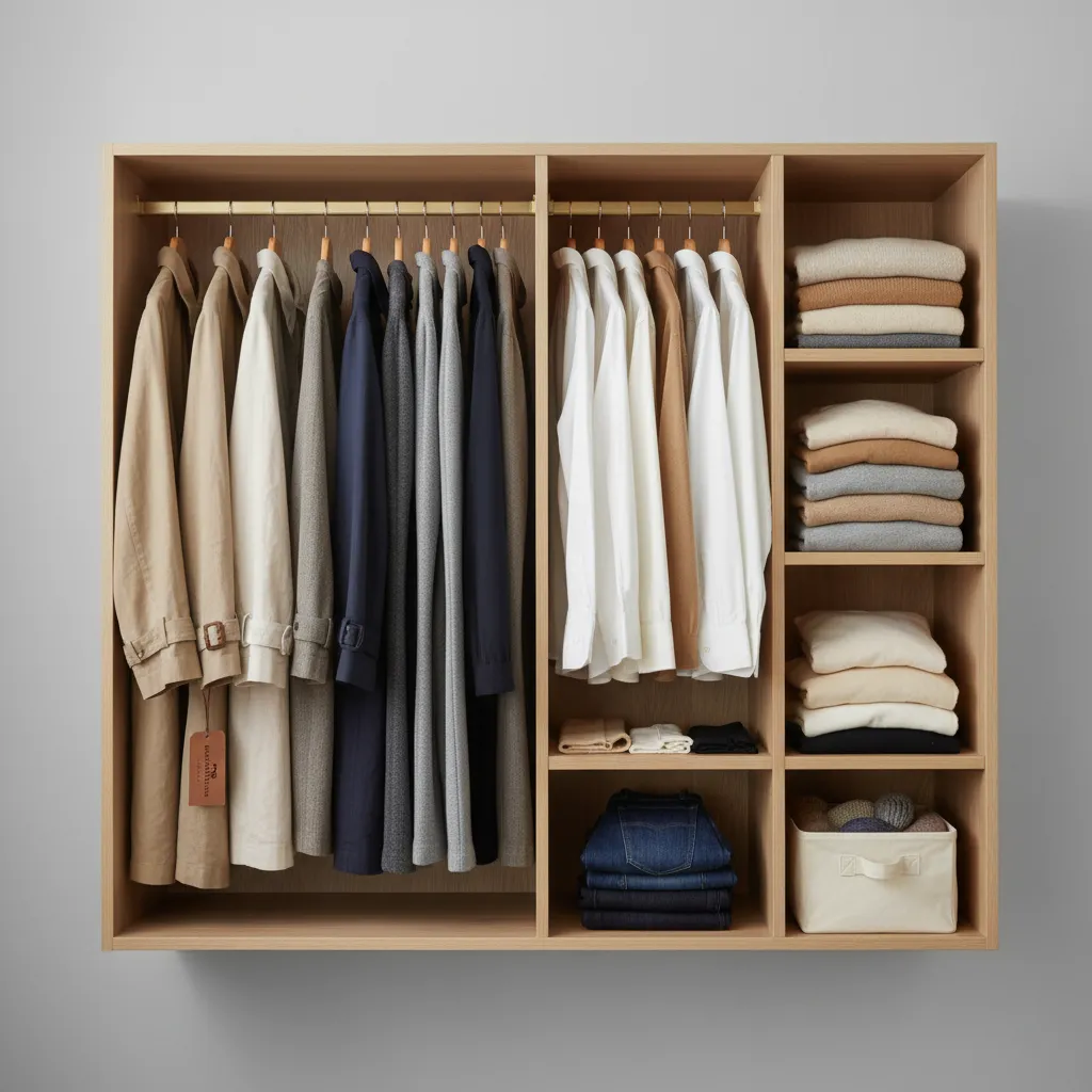 Organized capsule wardrobe with practical fashion tips NZ